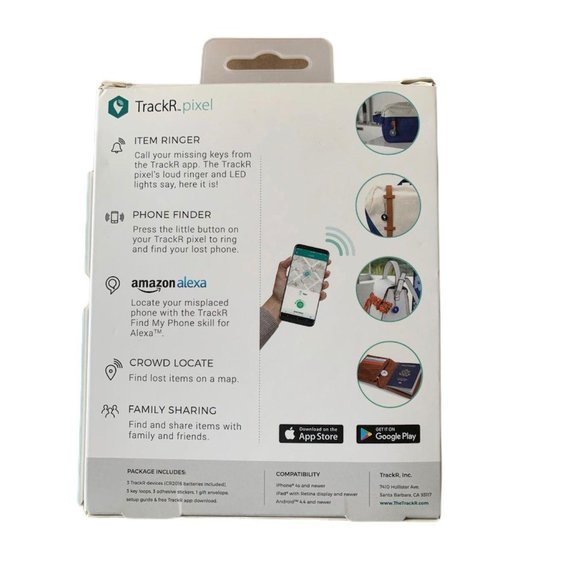 TrackR Pixel Bluetooth Tracker (3-Pack) - Picture 2 of 4